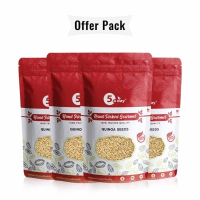 Quinoa Seeds, Pack of 4 (250 GMS X 4) Recipes