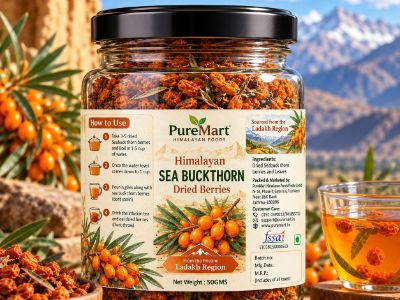 Dried Sea Buckthorn Berries