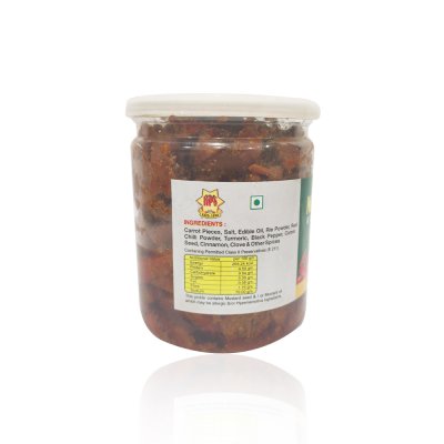 Organic Carrot Pickle (Gajar)