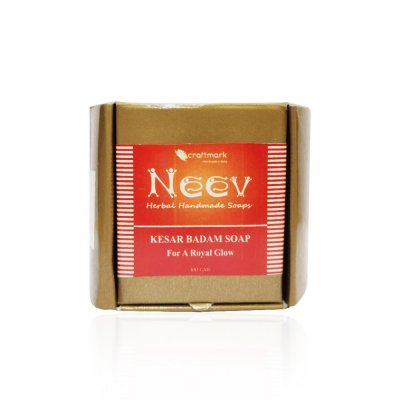 Kesar Badam Soap Bar - For Royal Glow