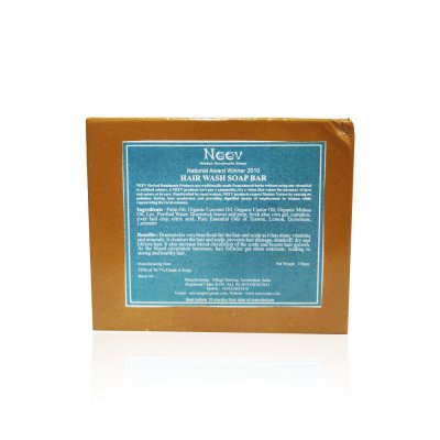 Hair Wash Soap Bar Drumstick and River Bed Clay