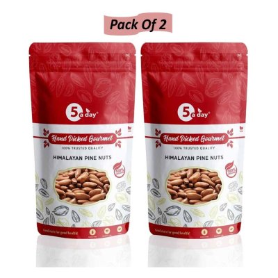 Himalayan Pine Nuts (In Shell), 500 GMS (250 GMS X 2)