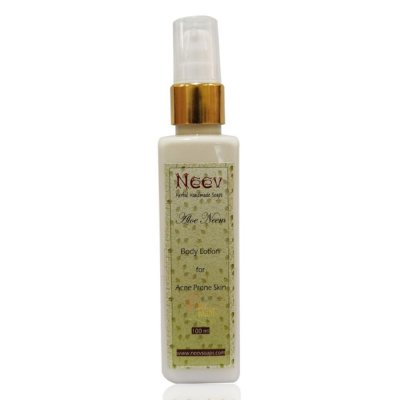 Aloe Neem Lotion For Acne Prone Skin