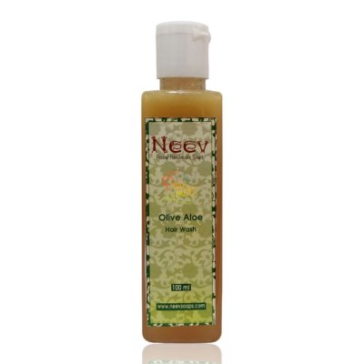Olive Neem Hair Wash- For Clean and Glossy Hair