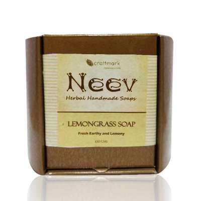 Lemongrass Handmade Soap- Fresh, Earthy and Lemony