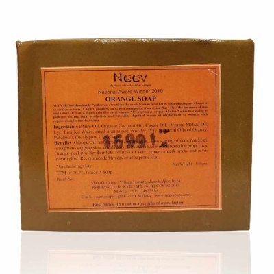 Orange Soap For Radiant and Lustrous Skin