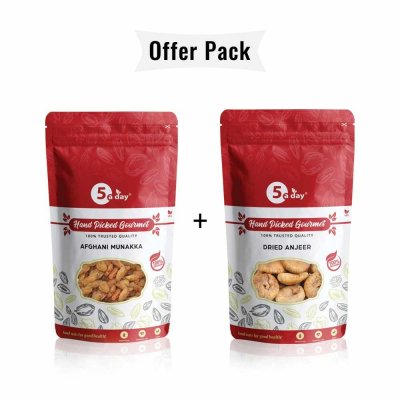 Munakka, 250 GMS + Anjeer, 250 GMS