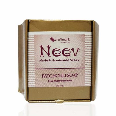 Patchouli Handmade Soap - A deep Musky Natural Deo