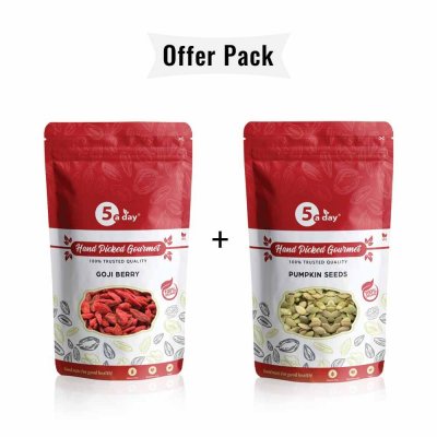 Gojiberry, 250 GMS + Pumpkin Seeds, 250 GMS Recipes