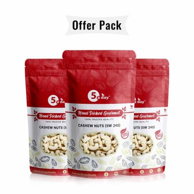Cashew Nuts, 250 GMS, Pack of 3