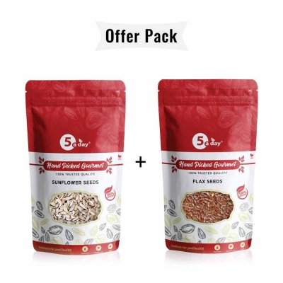 Sunflower & Flax Seeds Combo