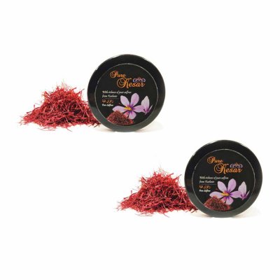 Kashmiri Saffron (Kesar), 10 GMS, (5 GM + 5 GM)