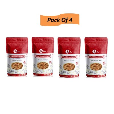 Afghani Munakka (Abjosh), Sun Dried & With Seed, 1 KG (250 GMS X 4)