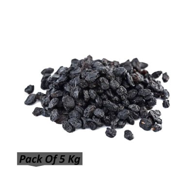 Sun Dried & Seedless Black Raisins, 5 KG Loose