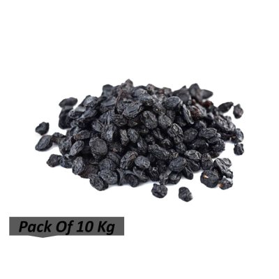Sun Dried & Seedless Black Raisins, 10 KG Loose