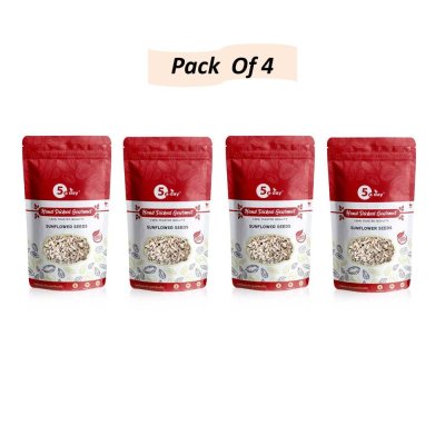 Organic Sunflower Seeds, 1 KG (250 GMS X 4)