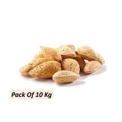 Kashmiri Almond With Paper Shell (Kagzi Badaam), 10 KG Loose