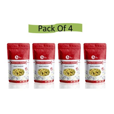 Sun Dried & Seedless Raisins, 1 KG (250 GMS X 4)