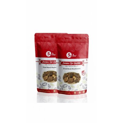 Jammu Spl Guchhi (Dried Morel Mushrooms), 100 GMS (50 GMS X 2)