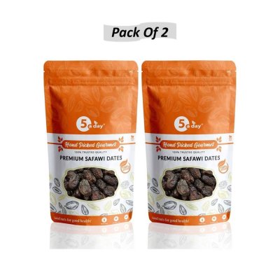 Safawi Dates, No Sugar Coating, 1 KG (500 GMS X 2)