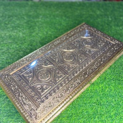 Elegant Hard Wood Designer Diwali Dry Fruit Gift Box GBW-006 (Brand- 5aDay)