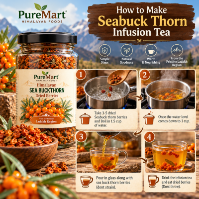 Dried Sea Buckthorn Berries