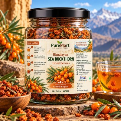 Dried Sea Buckthorn Berries