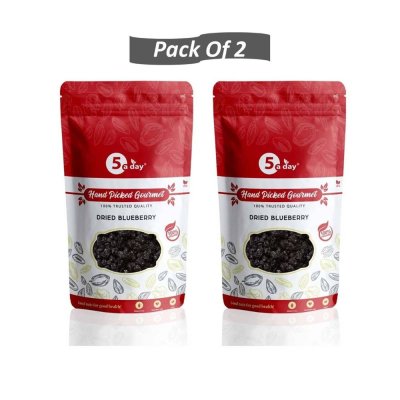 Dried Blueberry, Unsweetened, 400 GMS (200 GMS X 2)