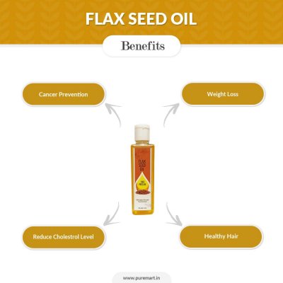Cold Press Flax Seed Oil