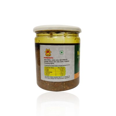 Green Chilly Chukh (Chutney)