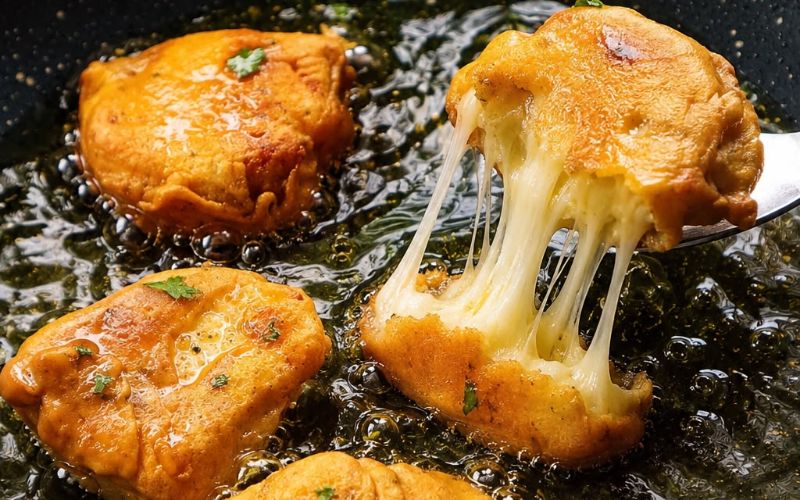Kaladi Pakoda Recipe (Crispy Jammu-Style Cheese Fritters)