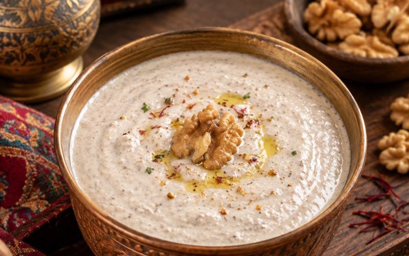 Kashmiri Doon Chutney | Traditional Walnut Chutney