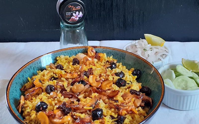 Zaffrani Nuts and Berry Pulao